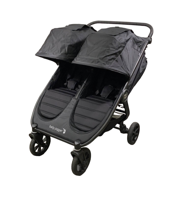 secondhand Baby Jogger City Mini GT2 Double Stroller, 2022, Jet