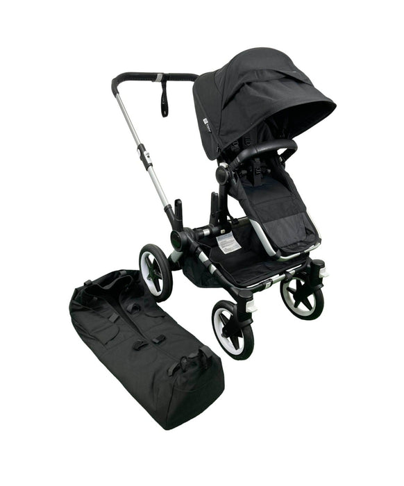 Bugaboo Donkey 5 Stroller Mono, Midnight Black, Midnight Black, Aluminum, 2023