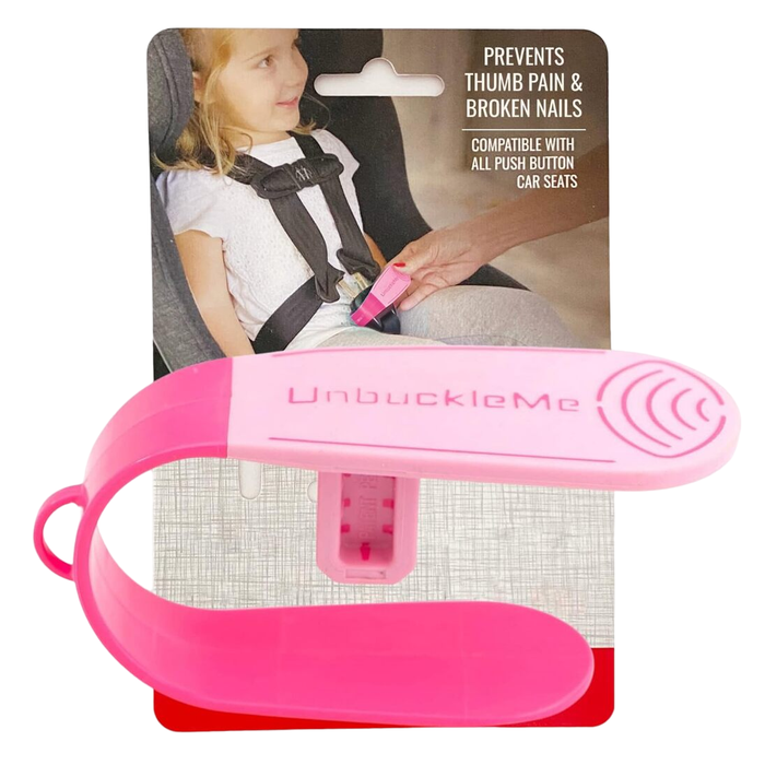 UnbuckleMe Car Seat Buckle Release Tool, Single Pack, Pink