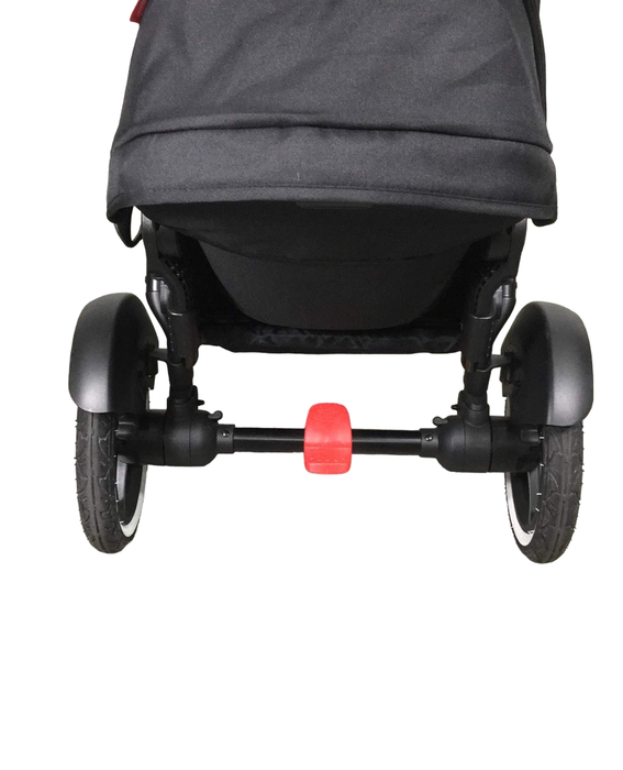 Phil & Teds Dot Stroller, 2021, Black/Red