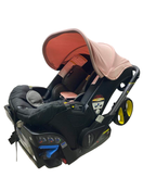 used Doona Infant Car Seat & Stroller Combo, 2023, Blush Pink