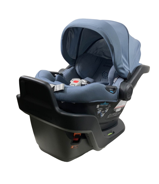 used UPPAbaby MESA MAX Infant Car Seat and Base, 2023, PureTech Gregory