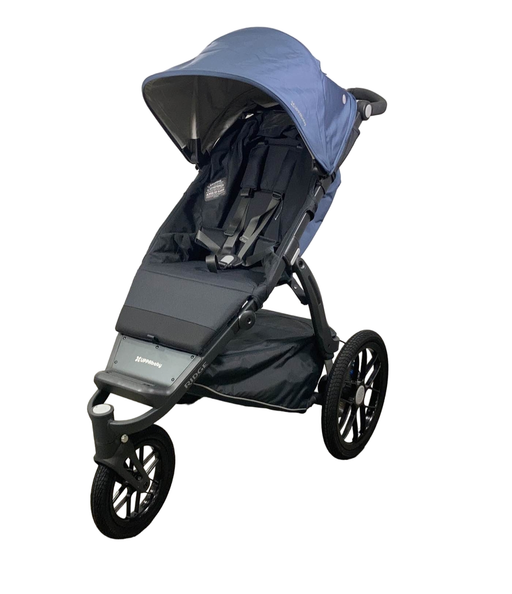 secondhand UPPAbaby RIDGE Jogging Stroller, 2022, Reggie (Slate Blue)