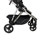 secondhand Mockingbird Single to Double 2.0 Stroller, Silver with Penny Leather, Windowpane, 2023, Black