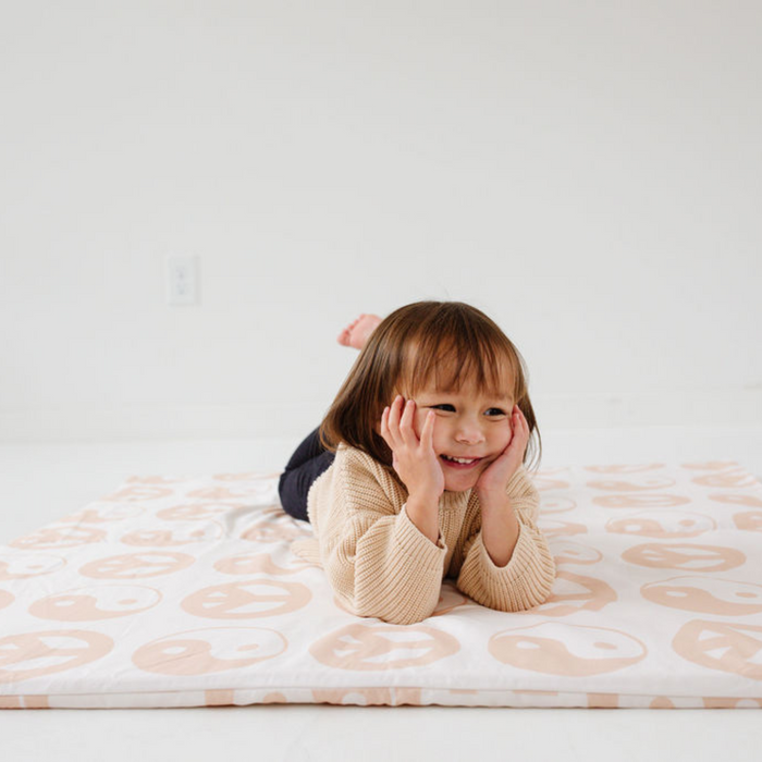 Toki Mats Padded Play Mat Cover, Yin Yang, Multiple Sizes