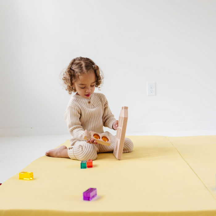 Toki Mats Padded Play Mat Cover, Daisy Jersey Cover