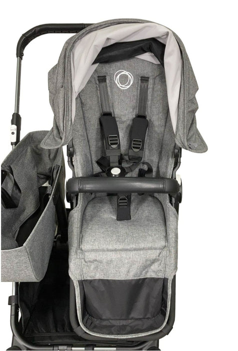 Bugaboo Donkey 5 Stroller Mono, Grey Melange, Grey Melange, Graphite, 2023