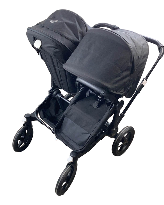 Bugaboo Donkey 3 Duo Stroller, 2021, Black, Black, Black