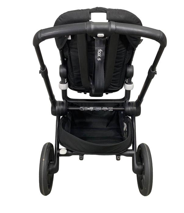 Bugaboo Fox 5 Stroller, 2022, Black Frame, Midnight Black