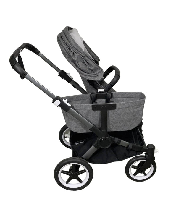 Bugaboo Donkey 5 Stroller Mono, Grey Melange, Grey Melange, Graphite, 2023