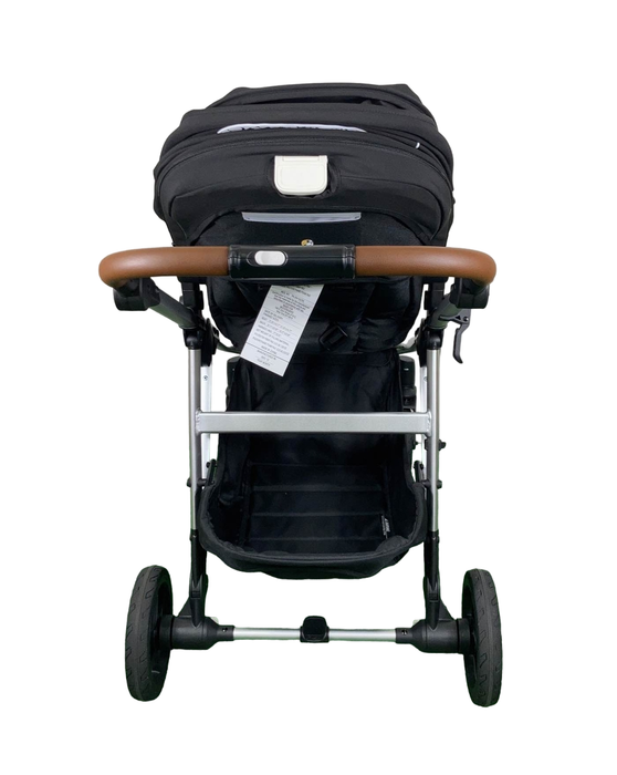 Mockingbird Single to Double 2.0 Stroller, Silver with Penny Leather, Windowpane, Black , 2023