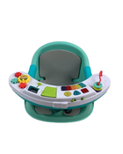 used Infantino Music & Lights 3-in-1 Discovery Booster, Green