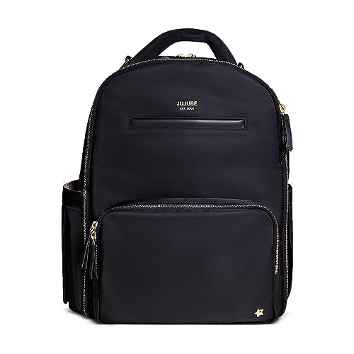 used JuJuBe The Classic Diaper Backpack, Black