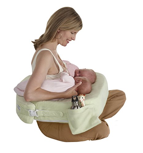 used My Brest Friend Twins Plus Feeding Pillow, Green