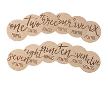 used Kate & Milo Wooden Monthly Milestone Markers