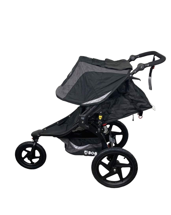 secondhand BOB Revolution Flex 3.0 Single Jogging Stroller, 2022, Graphite