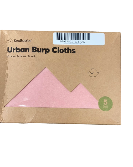 used KeaBabies Urban Burp Cloths