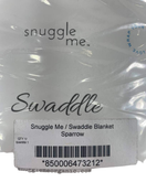 used Snuggle Me Organic Swaddle Blanket, Sparrow