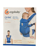 used Ergobaby Omni Breeze Baby Carrier, Sapphire Blue