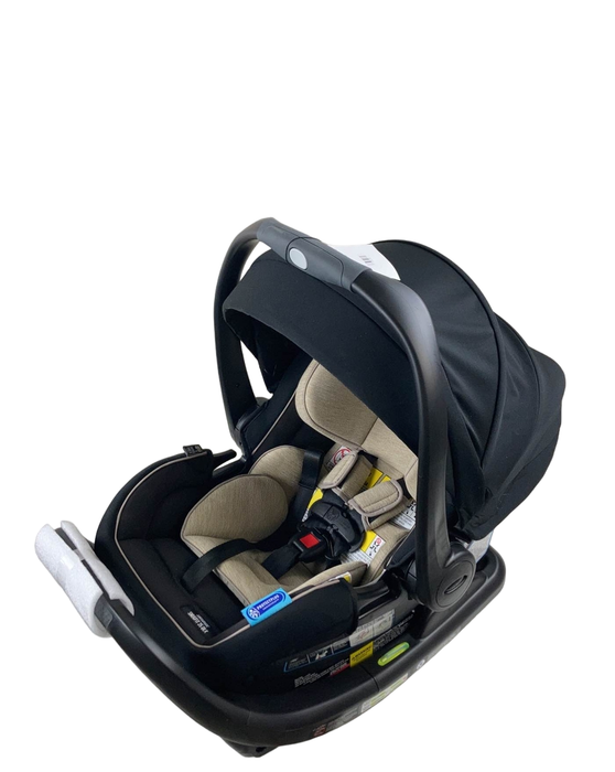 used Graco SnugRide SnugFit 35 DLX Infant Car Seat, 2022, Pierce