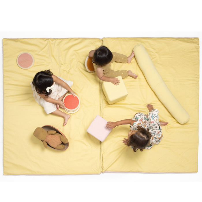 Toki Mats Padded Play Mat Cover, Tutu + Daisy, Multiple Sizes