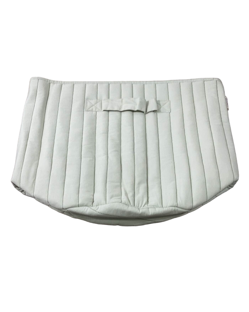 used Lalo Quilted Storage Basket, Sage