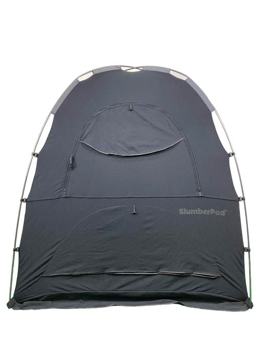 used SlumberPod 3.0 Sleep Canopy, Black with Gray Accents