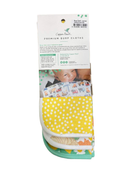 secondhand Copper Pearl Premium Burp Cloths, Lemon