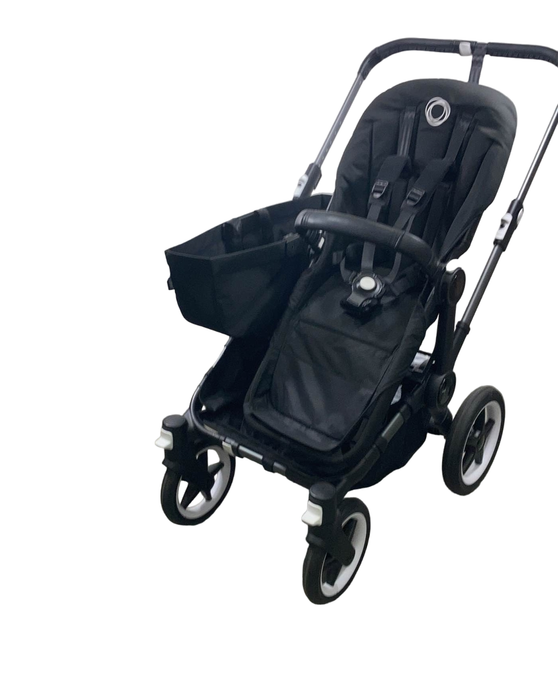 used Bugaboo Donkey 5 Mono Base Stroller, Graphite, Midnight Black, 2021