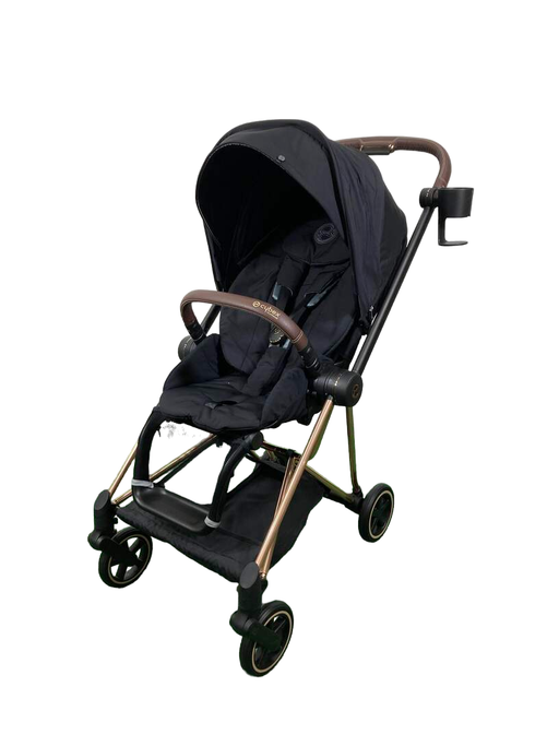 secondhand Cybex MIOS Stroller, Rose Gold, Deep Black, 2023