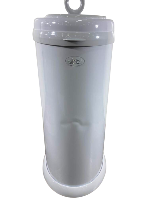 used Ubbi Diaper Pail, White