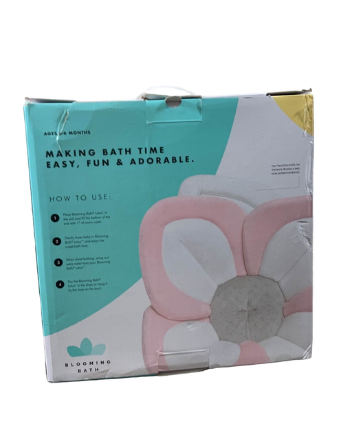 secondhand Blooming Bath Baby Bath Lotus, Pink-White-Gray