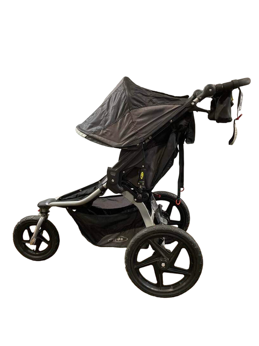 secondhand BOB Revolution Flex Single Jogging Stroller, 2017, Graphite Black