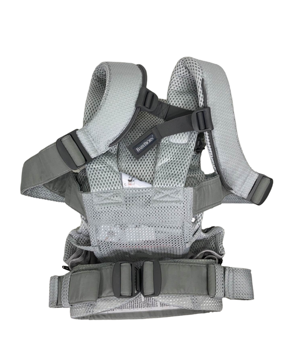 secondhand BabyBjorn Baby Carrier Harmony, Silver