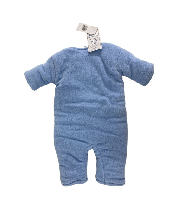 Baby Merlin's Magic Sleepsuit, Blue, Small 3-6 Months, Fleece