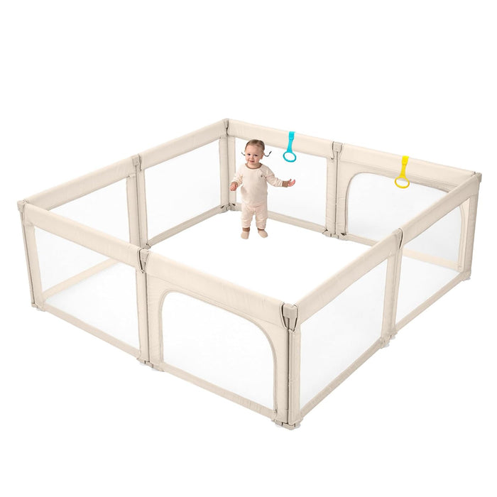 Cosola Baby Playpen, Khaki