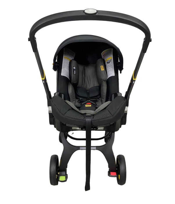 used Doona Infant Car Seat & Stroller Combo, Nitro Black, 2023