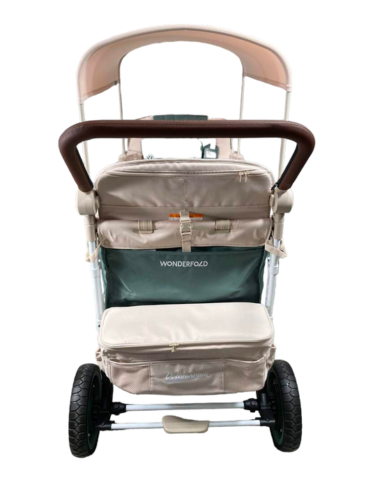 secondhand Wonderfold VW4 Volkswagon Stroller Wagon, Sage Green