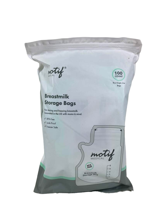 secondhand Motif Medical Breast Milk Storage Bags, 90 count