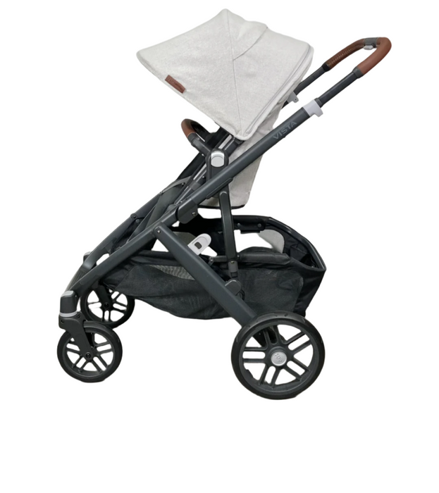 UPPAbaby VISTA V2 Stroller, 2023, Anthony (White & Grey Chenille)