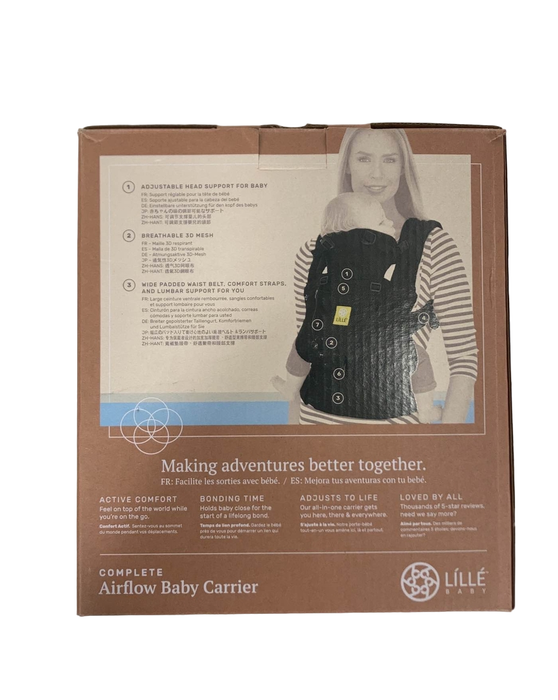 secondhand Lillebaby Complete Airflow Baby Carrier, Black