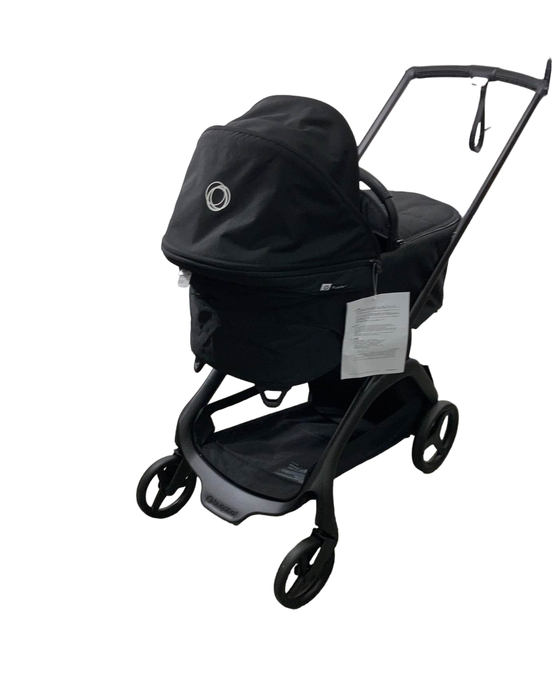 used Bugaboo Dragonfly Bassinet and Seat Stroller, Black, Midnight Black, Midnight Black, 2023