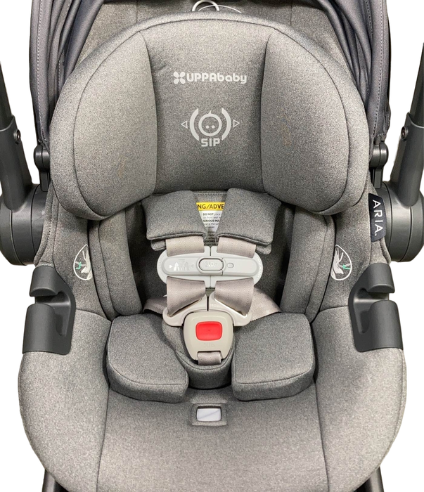 UPPAbaby Aria Infant Car Seat, 2023, Greyson