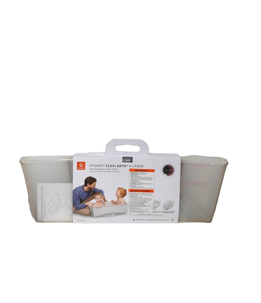 used Stokke Flexi Bath Foldable Baby Bathtub, Sandy Beuge, XLarge