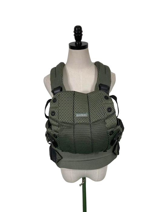 used BabyBjorn Baby Carrier Harmony, Dark Green