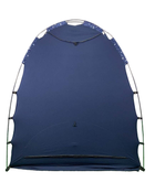 secondhand SlumberPod 3.0 Sleep Canopy with Fan, Navy with Night Sky Accents