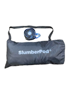 used SlumberPod 2.0 Sleep Canopy with Fan, Black with Gray