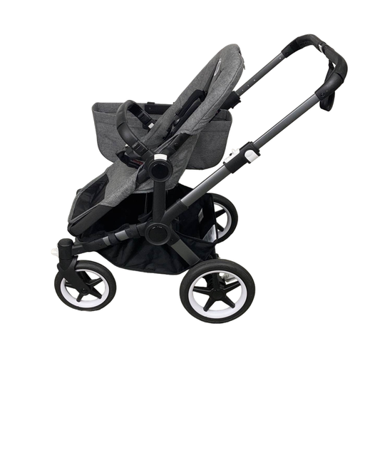 secondhand Bugaboo Donkey 5 Stroller Mono, Graphite, Grey Melange, 2022