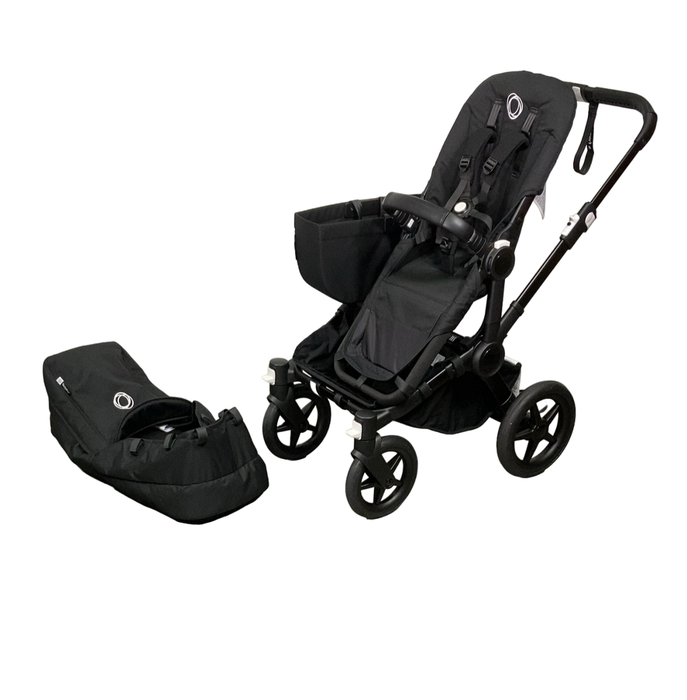 Bugaboo Donkey 5 Stroller Mono, 2023, Black, Midnight Black