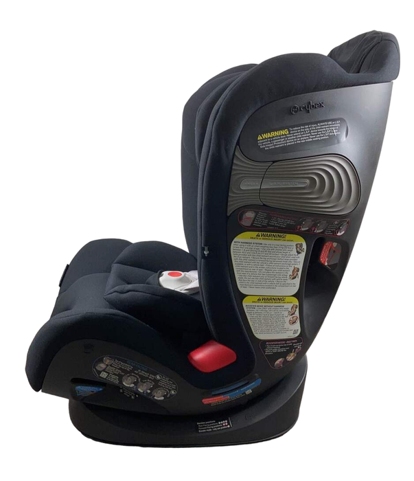 Cybex Eternis S All-In-One Car Seat with SensorSafe, 2021, Lavastone Black